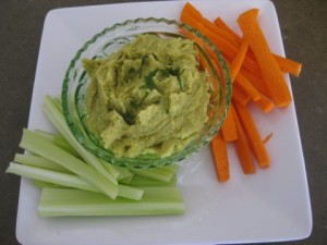 Recipe Hummus Vegetables Snack