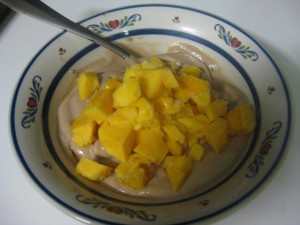 Snack - Shake Yogurt Frozen Mango