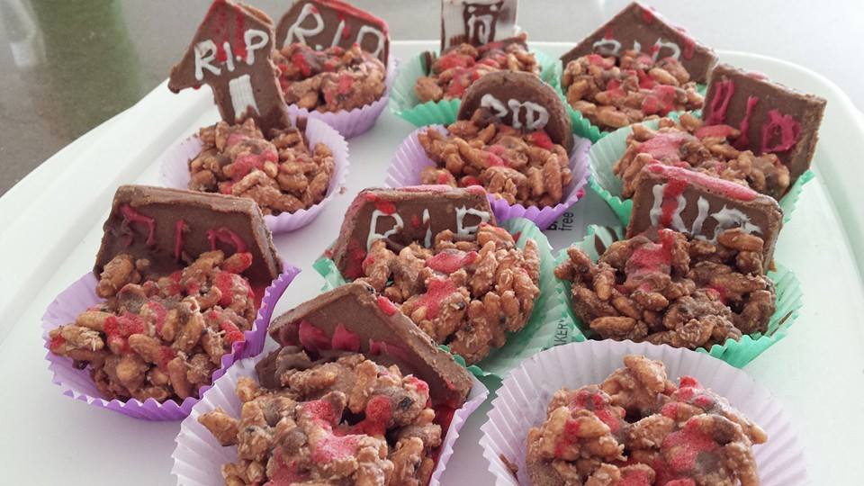 Healthy Halloween Chocolate Crackles Christine Edis