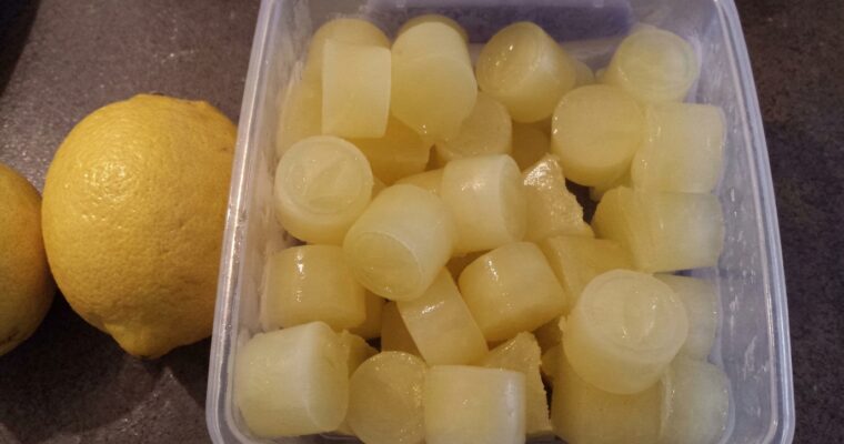 How to Use up Excess Lemons