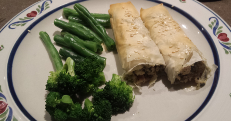 Silverbeet & Parsley Chicken Rolls