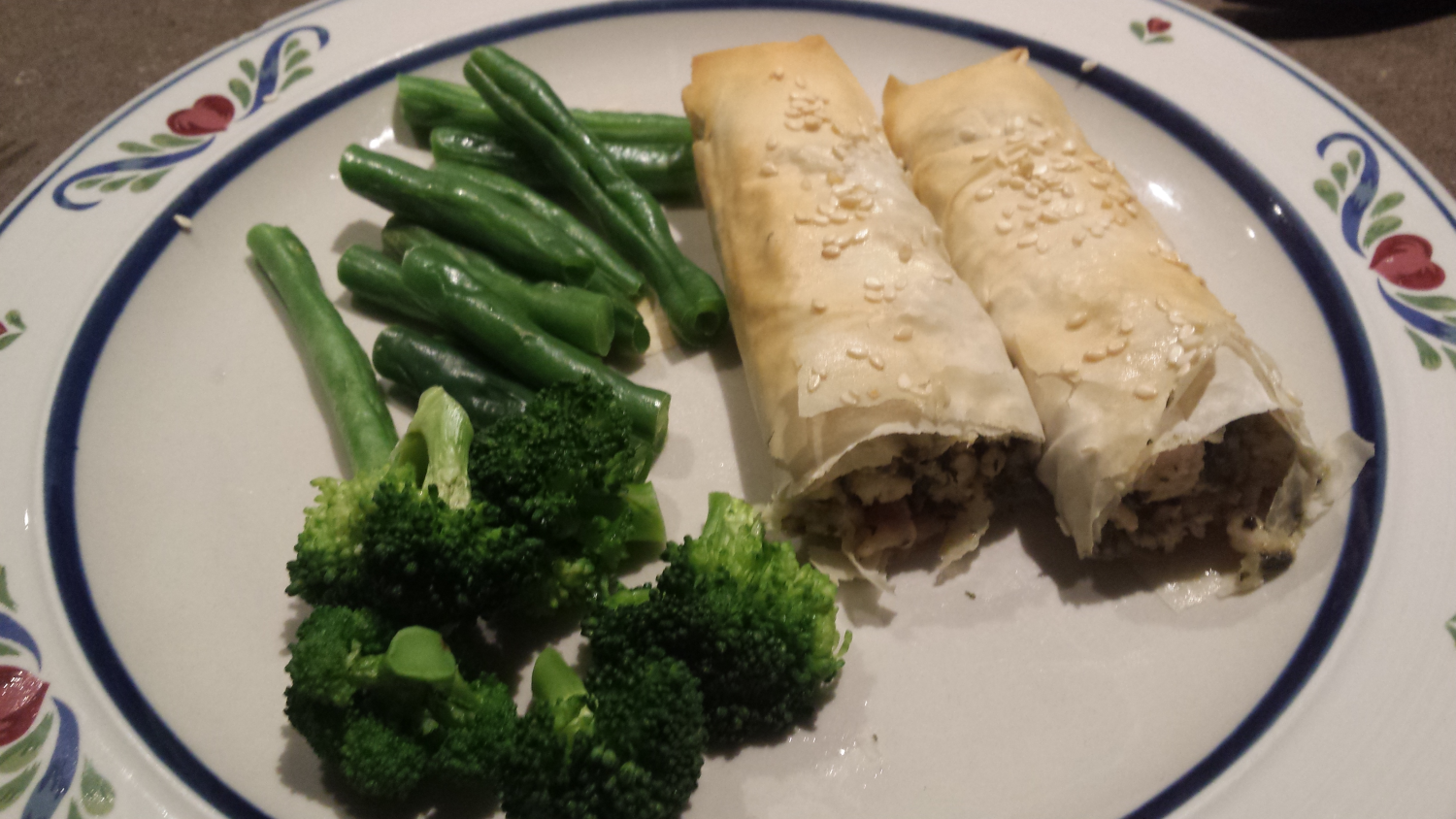 Silverbeet & Parsley Chicken Rolls