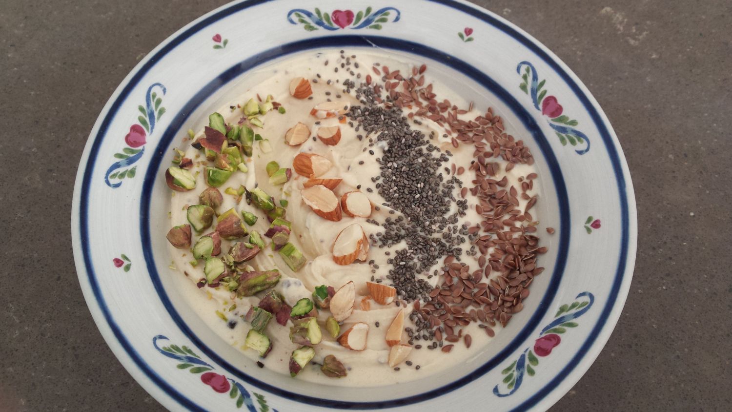 Nut, Seed & Yogurt Smoothie Bowl